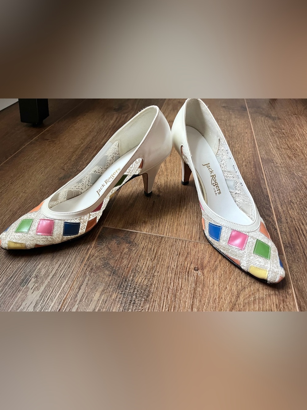 Vintage Jack Rogers pumps 7.5